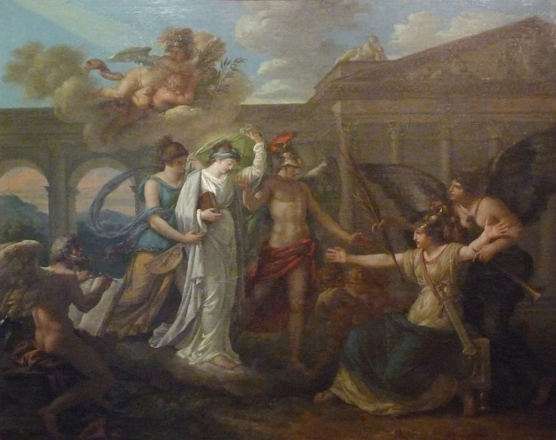 Alegorie Francie vítající mír - Louis Jean François Lagrenée