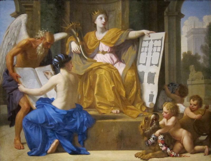 Alegorie velkoleposti - Eustache Le Sueur