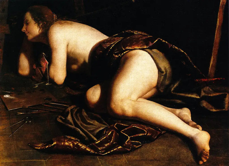 Alegorie malířství - Artemisia Gentileschi