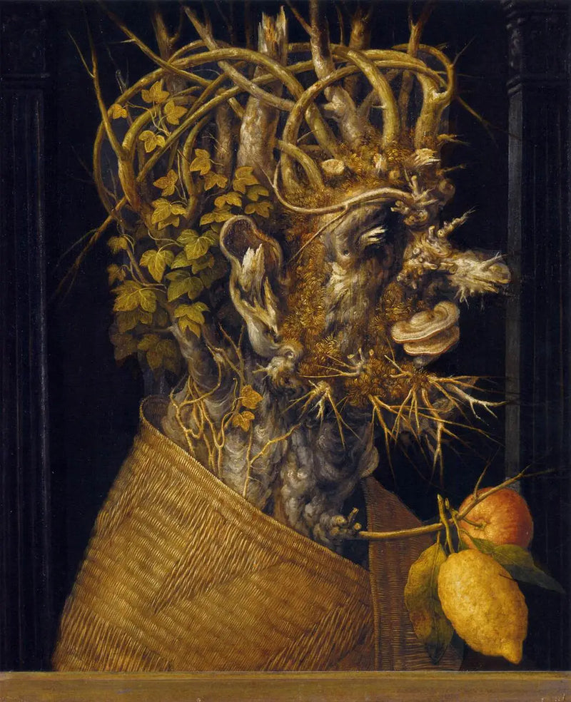 Alegorie zimy - Giuseppe Arcimboldo
