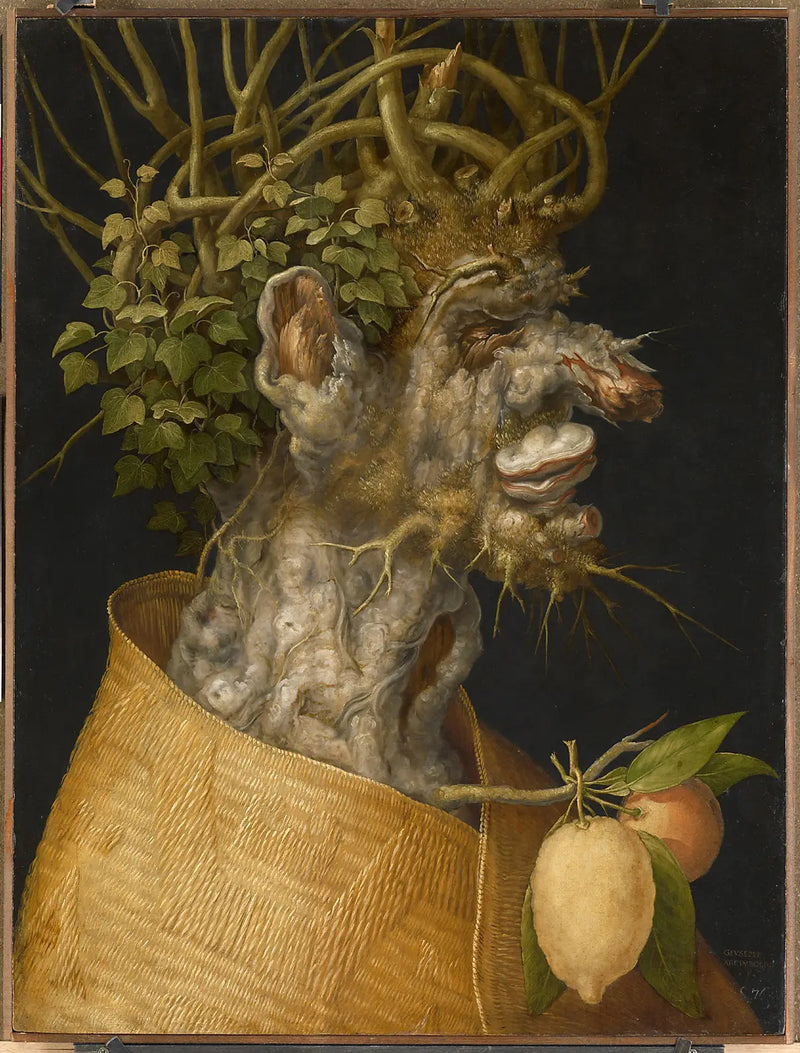 Allegorie zimy - Giuseppe Arcimboldo