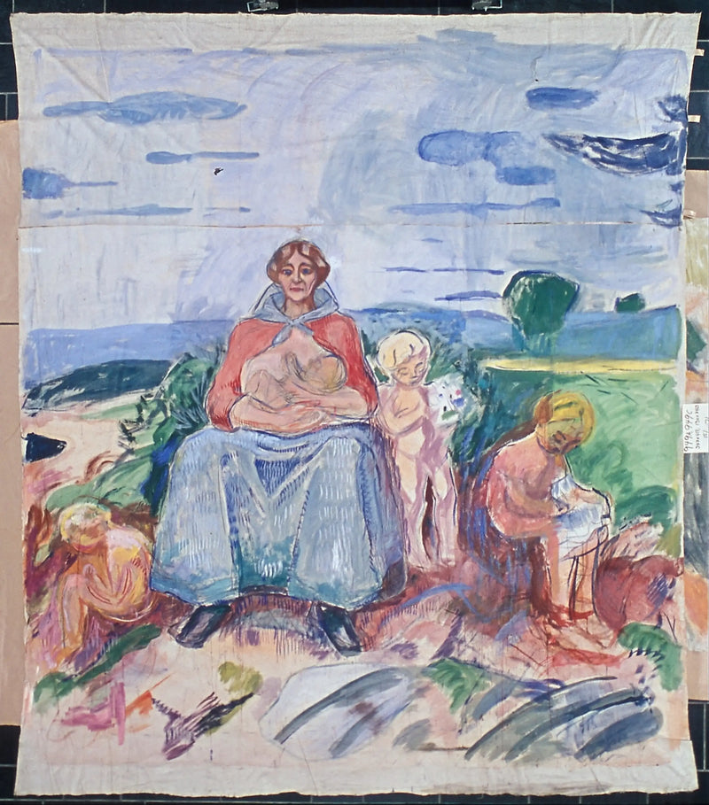 Alma Mater: střední část - Edvard Munch