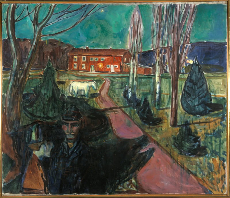 Večerní atmosféra - Edvard Munch