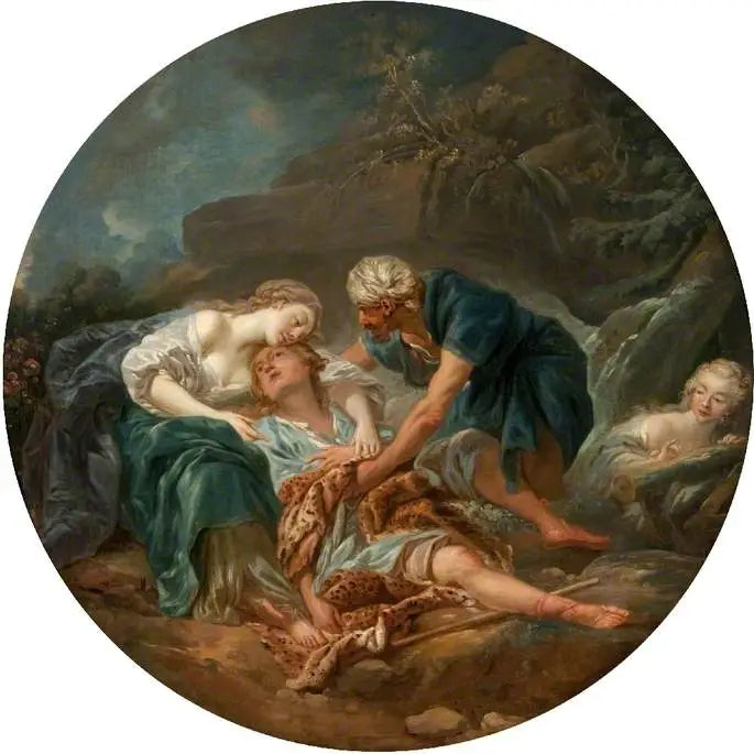 Amintas vzkříšený od Sylvie - François Boucher