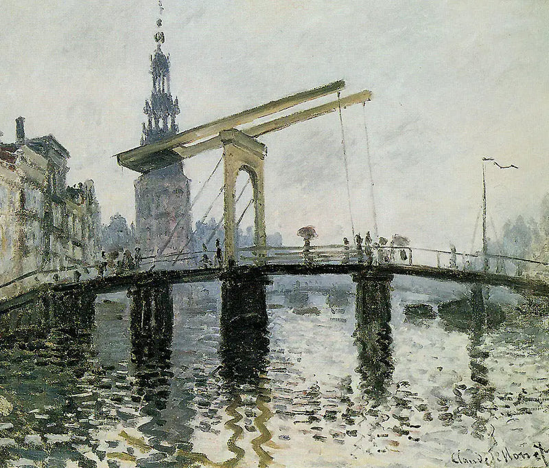 Amsterdam, Most - Claude Monet