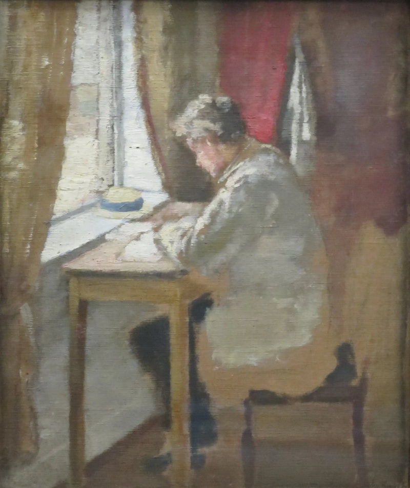 Andreas u okna - Edvard Munch