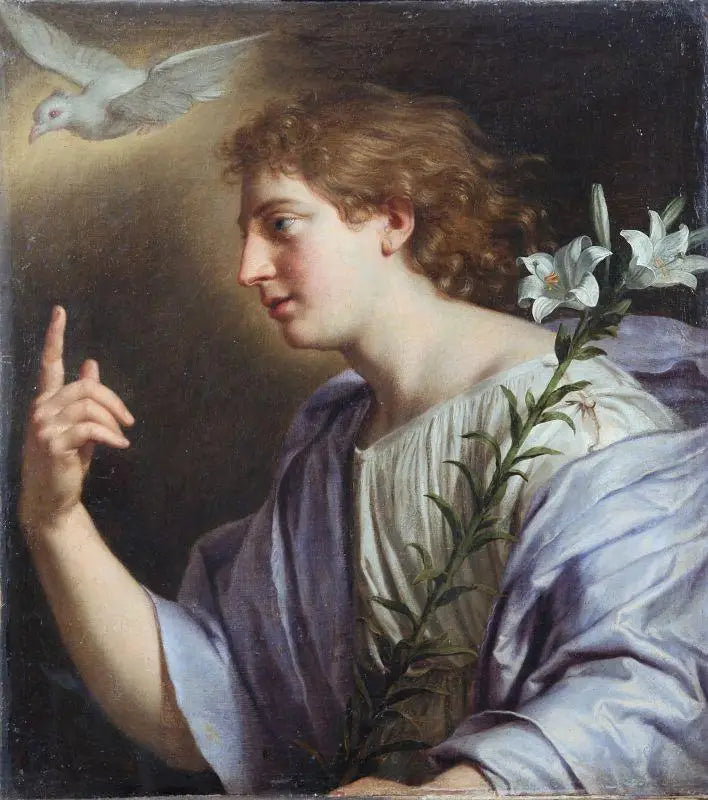 Anděl Zvěstování - Philippe de Champaigne