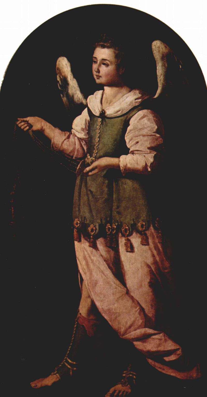 Anděl nesoucí kadidelnici - Francisco de Zurbarán