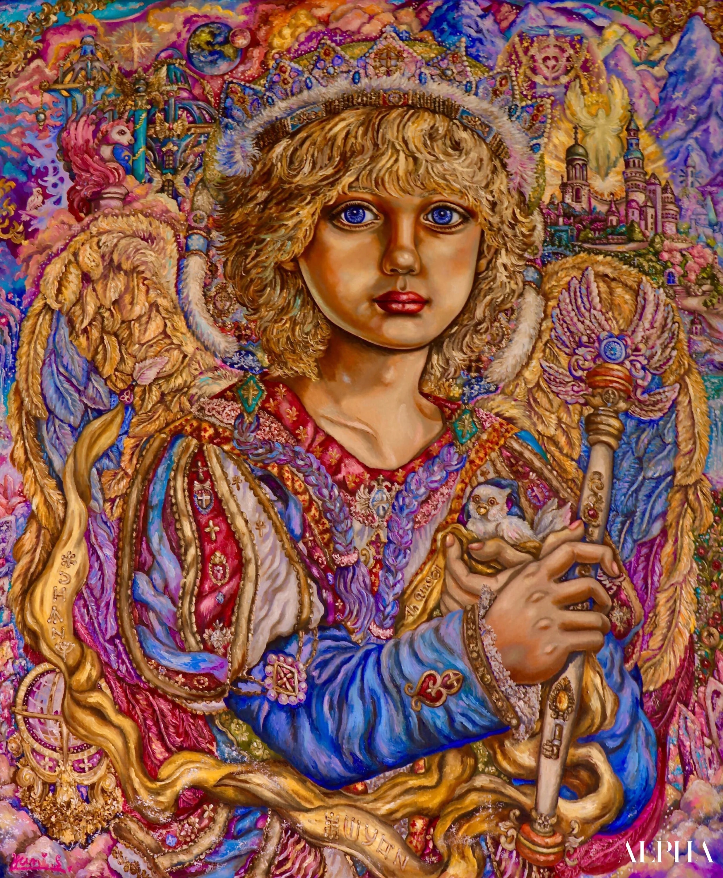 Angel Hodiel - Yumi Sugai Reproductions de tableaux à la peinture à l’huile