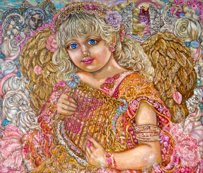 Anděl držící bylinky - Yumi Sugai