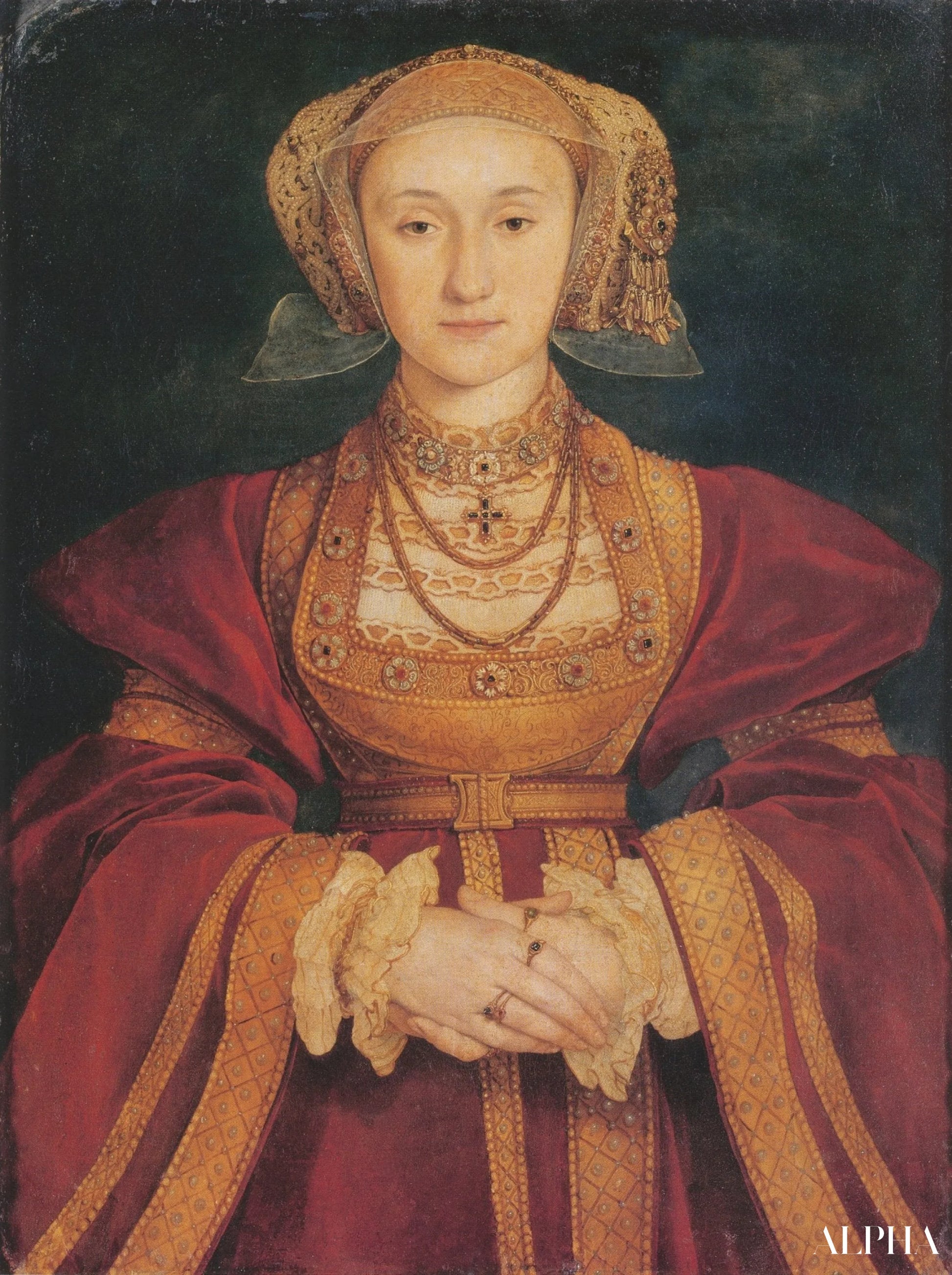 Anne de Clèves - Hans Holbein le Jeune - Reproductions de tableaux et peintures haut de gamme