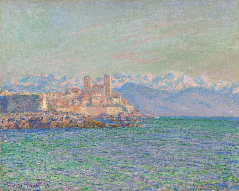 Antibes, pevnost - Claude Monet