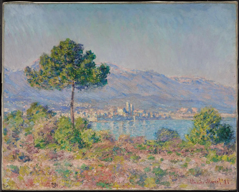 Antibes viděné z plošiny Notre-Dame - Claude Monet