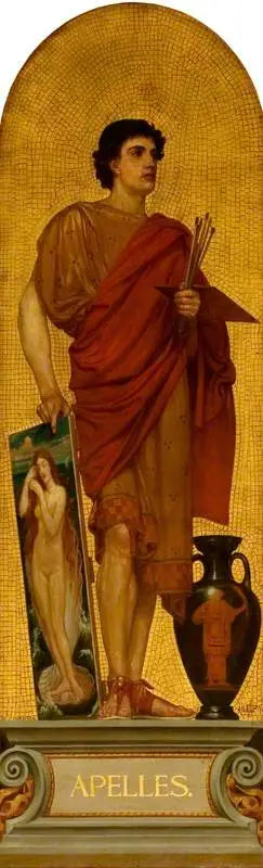 Apelle (projekt pro mozaiku v Victoria and Albert Museum) - Edward Poynter