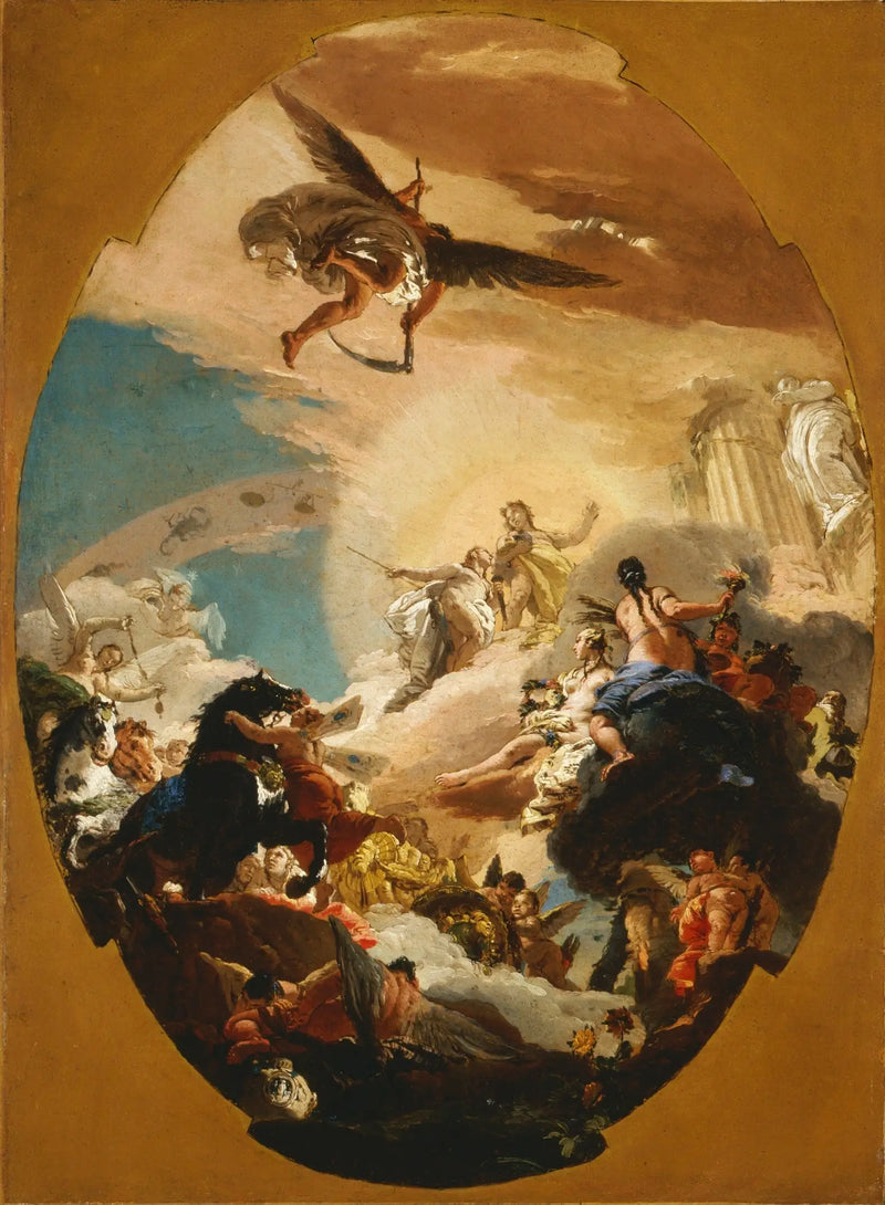 Apollon et Phaéton - Giovanni Battista Tiepolo