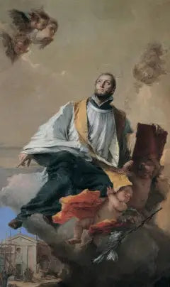Apothéza svatého Gaetana Thieme - Giovanni Battista Tiepolo