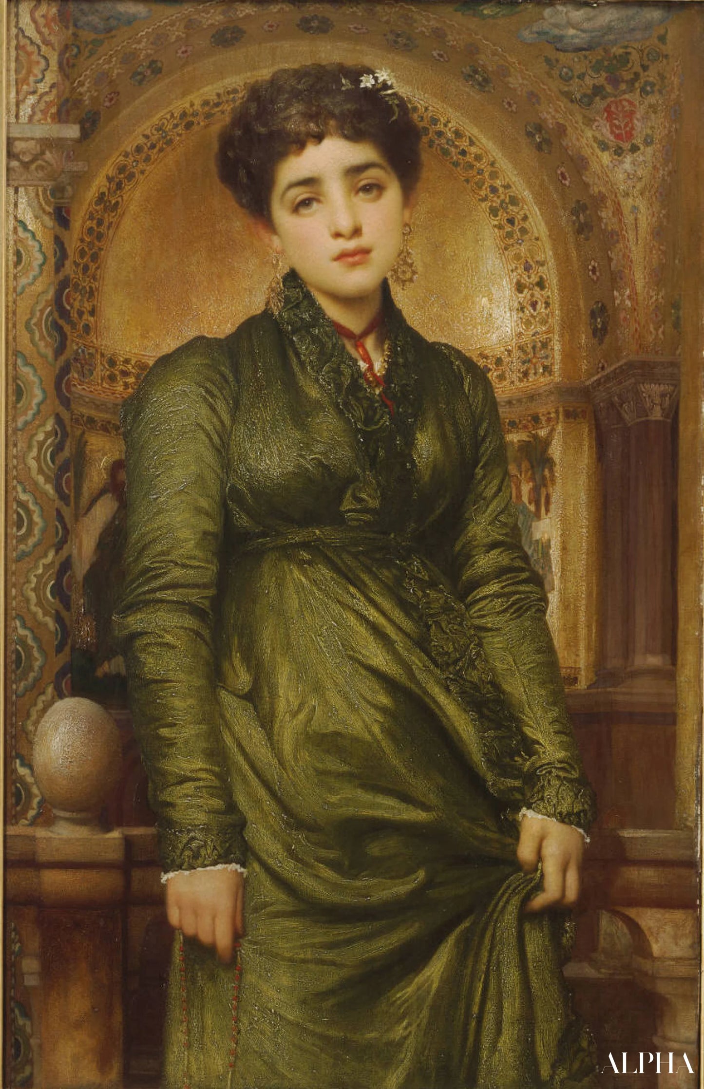 Après les vêpres - Frederic Leighton - Reproductions de tableaux et peintures haut de gamme