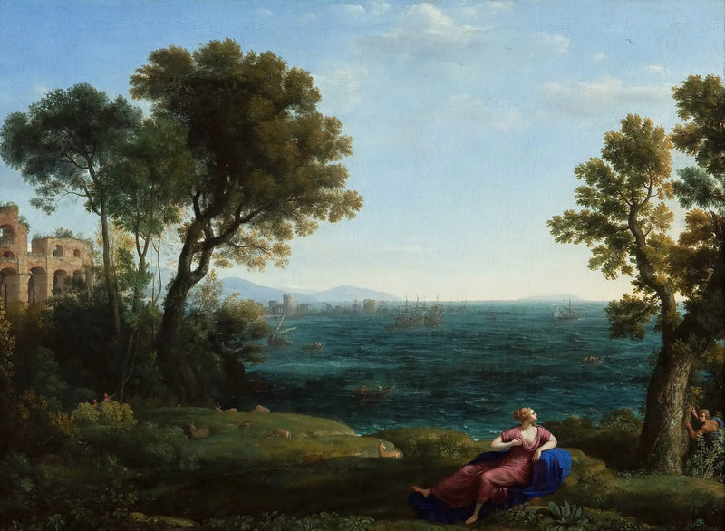 Ariane a Bacchus na Naxosu - Claude Lorrain