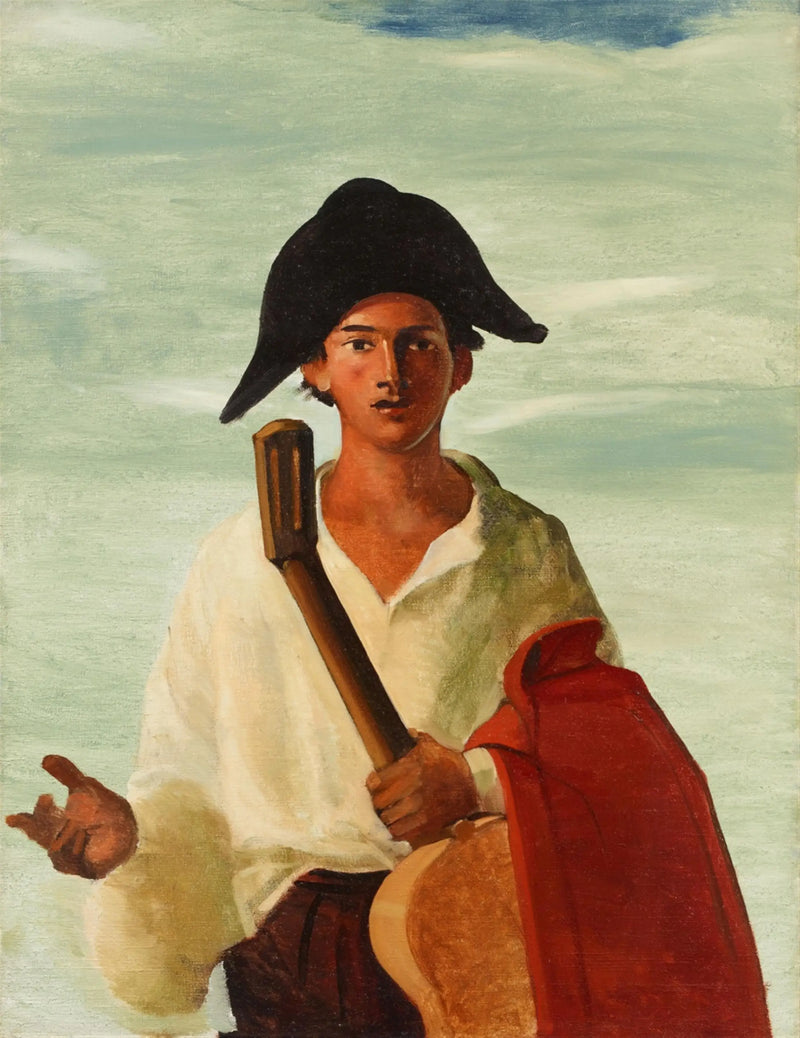 Arlequin drží kytaru - André Derain