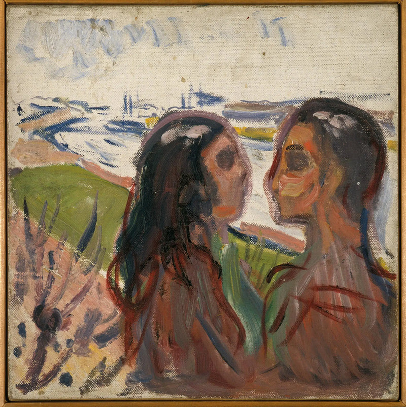Atraktivita v krajině - Edvard Munch