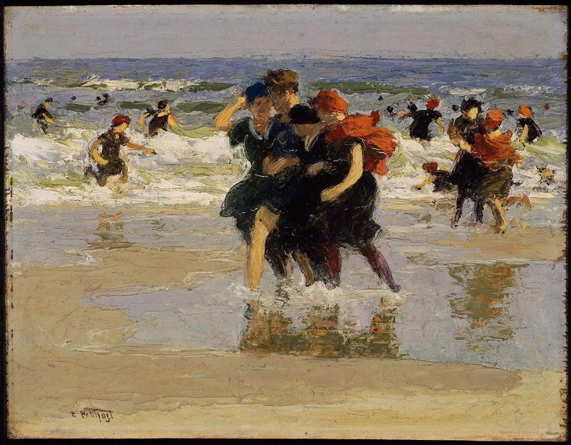 U moře - Edward Henry Potthast