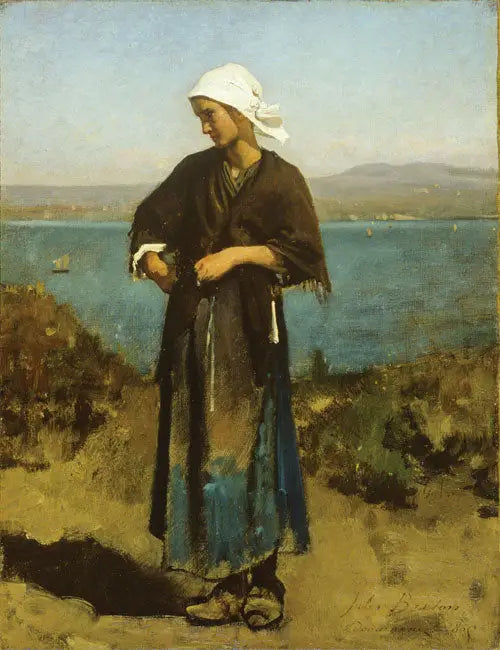 U moře - Jules Breton