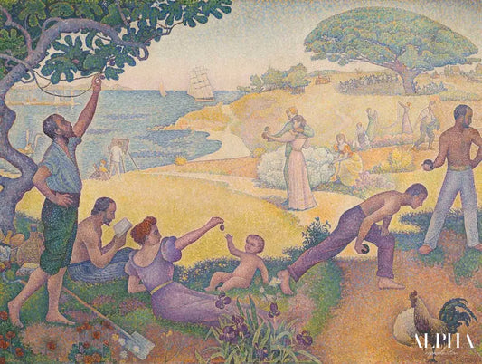 Au temps d'harmonie: l'âge d'or n'est pas dans le passé, il est dans l'avenir - Paul Signac - Reproductions de tableaux et peintures haut de gamme