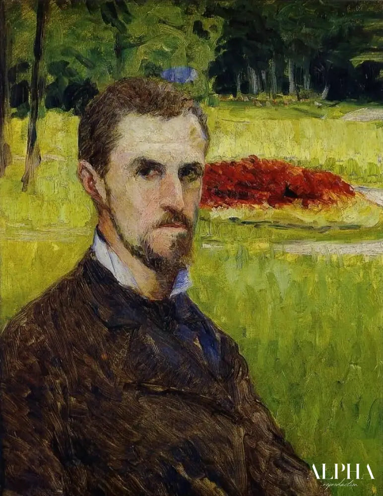 Auto-portrait - Caillebotte - Reproductions de tableaux et peintures haut de gamme