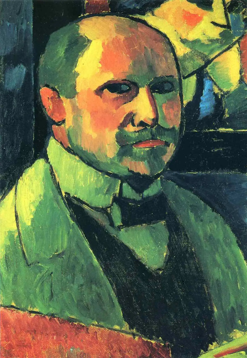 Autoportrét 1912 - Alexej von Jawlensky