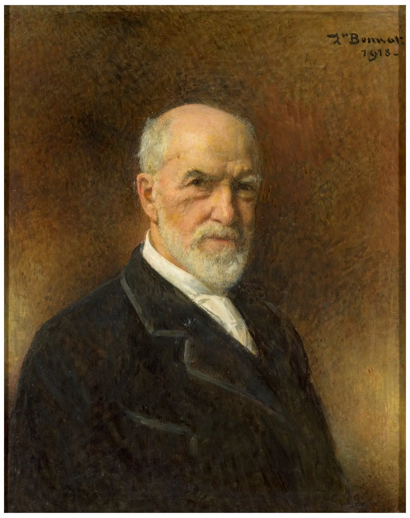 Autoportrait (1918) - Léon Bonnat