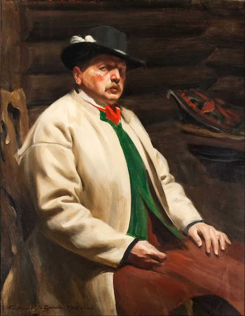 Autoportrét - Anders Zorn