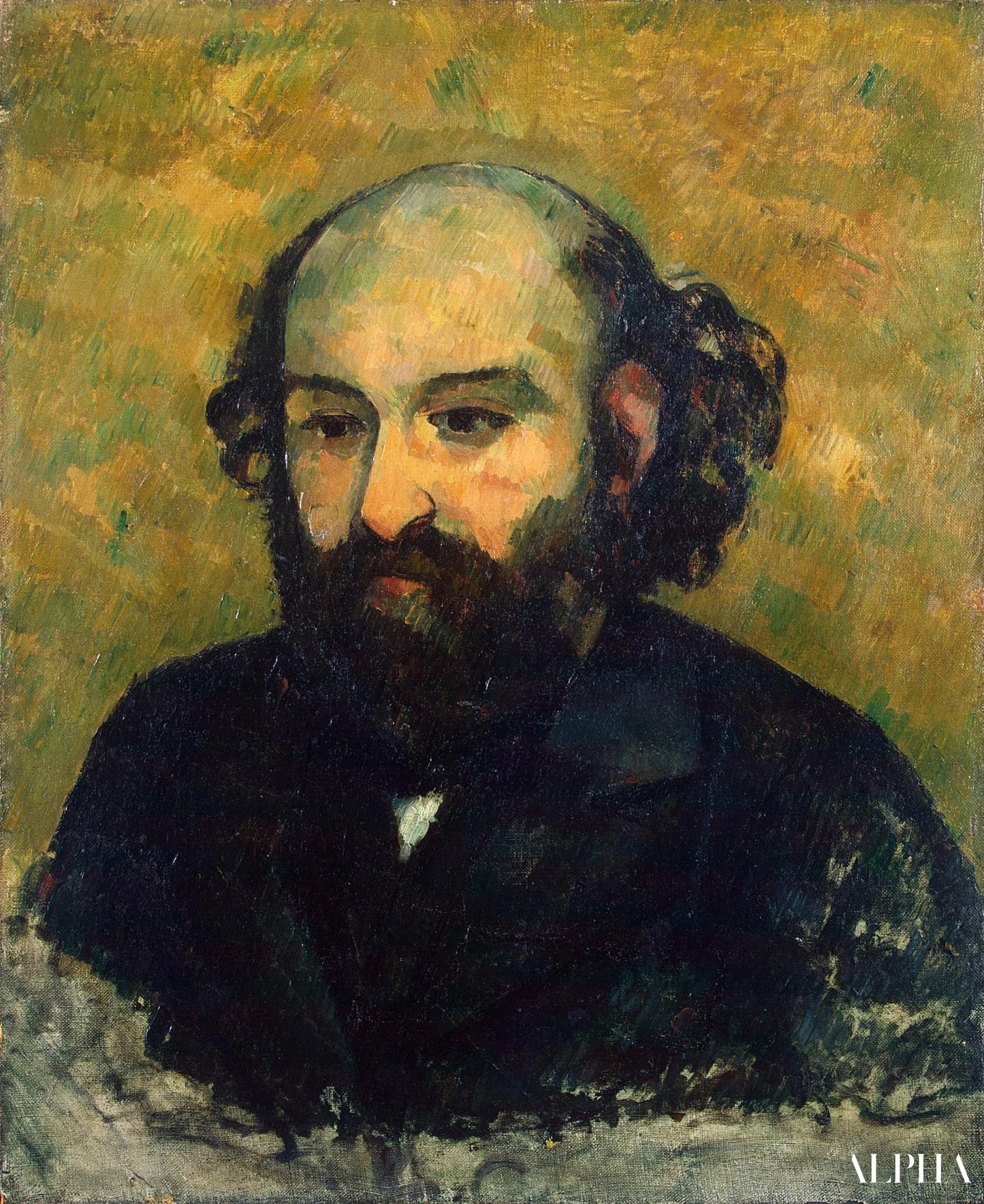 Autoportrait de Paul Cézanne - Paul Cézanne - Reproductions de tableaux et peintures haut de gamme