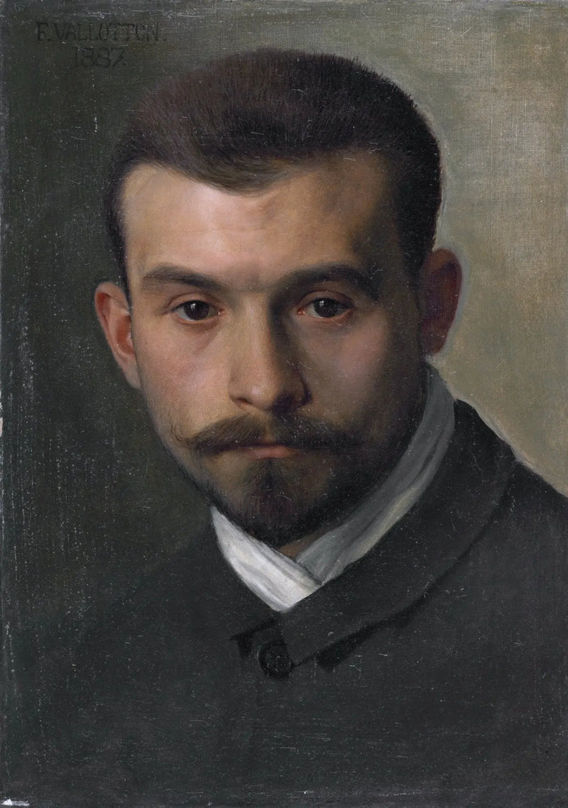 Autoportrait (Félix Vallotton, 1887) - Félix Vallotton