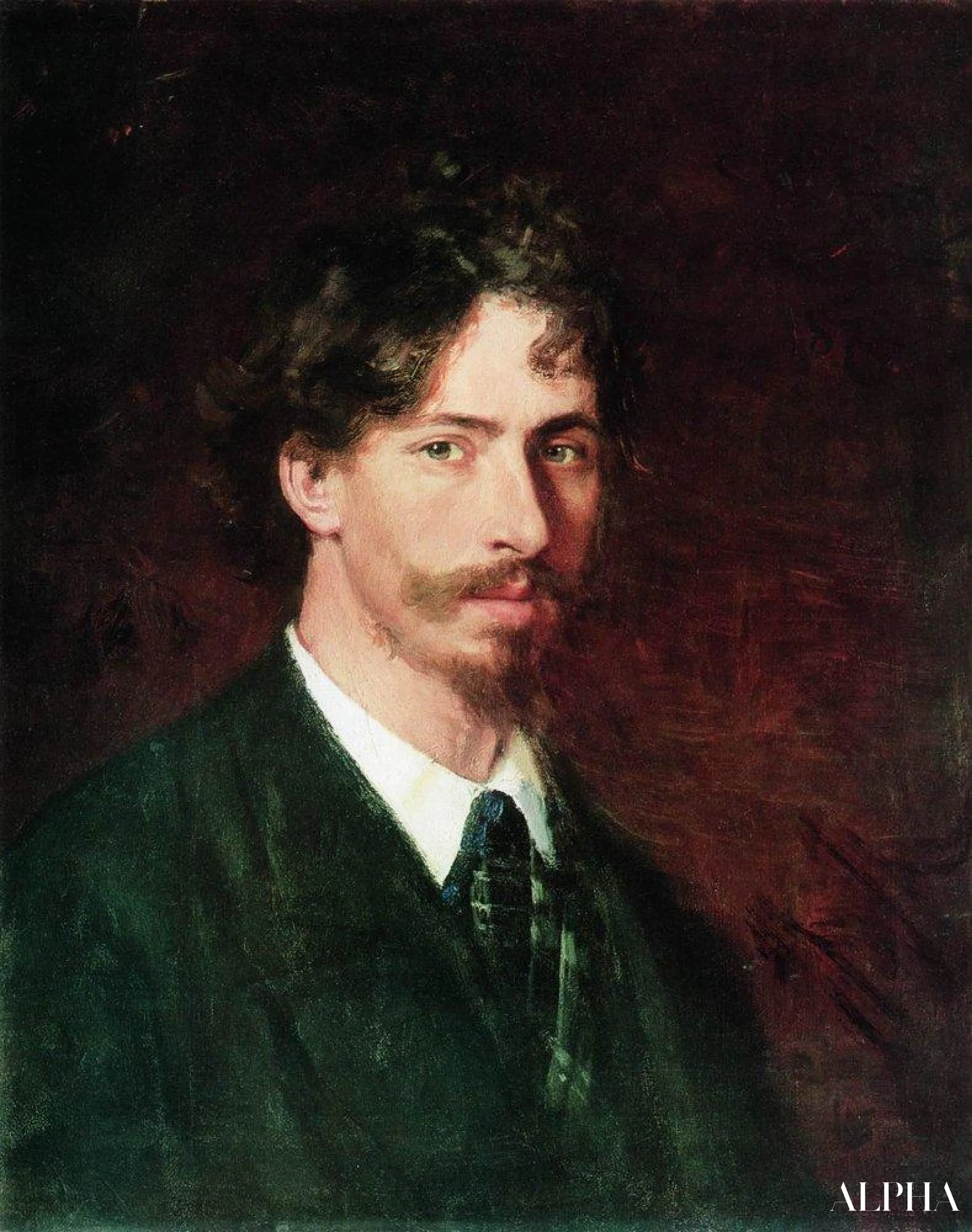 Autoportrait - Ilya Repin - Reproductions de tableaux et peintures haut de gamme