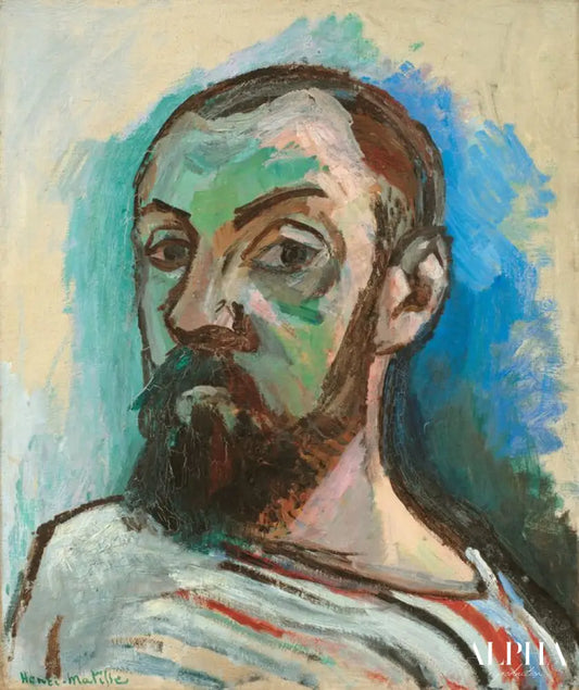 Autoportrait - Matisse - Reproductions de tableaux et peintures haut de gamme