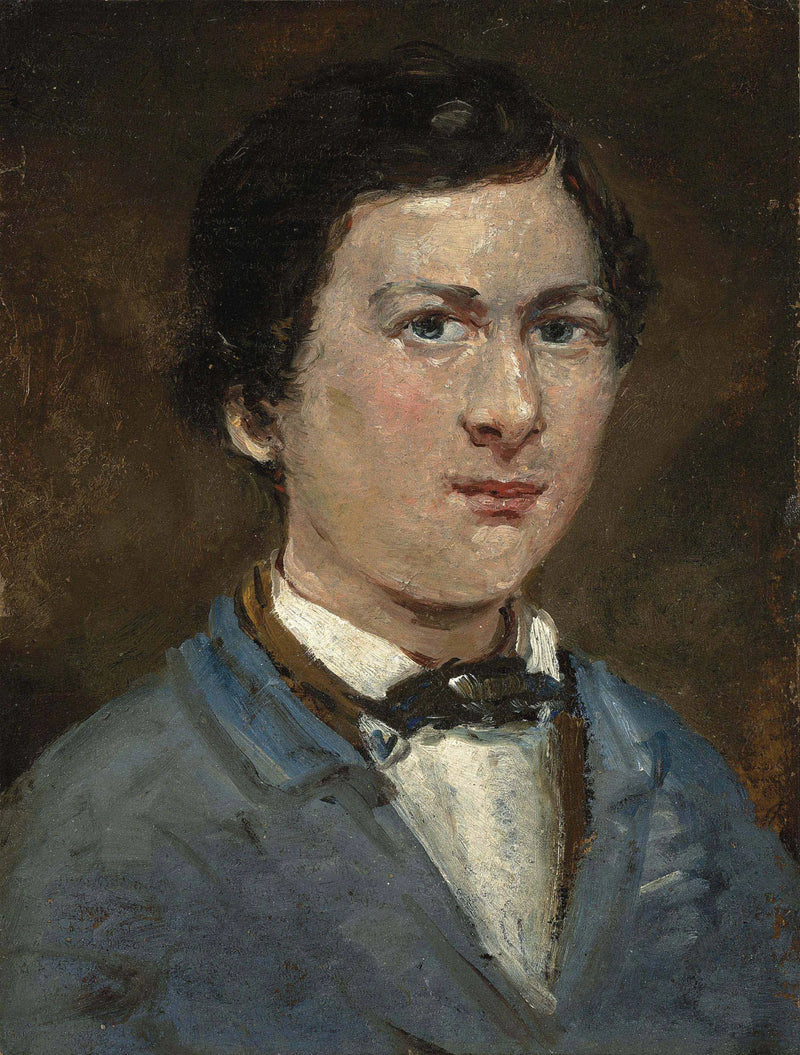 Autoportrait kolem 1818-1821 - Jean-Baptiste Camille Corot