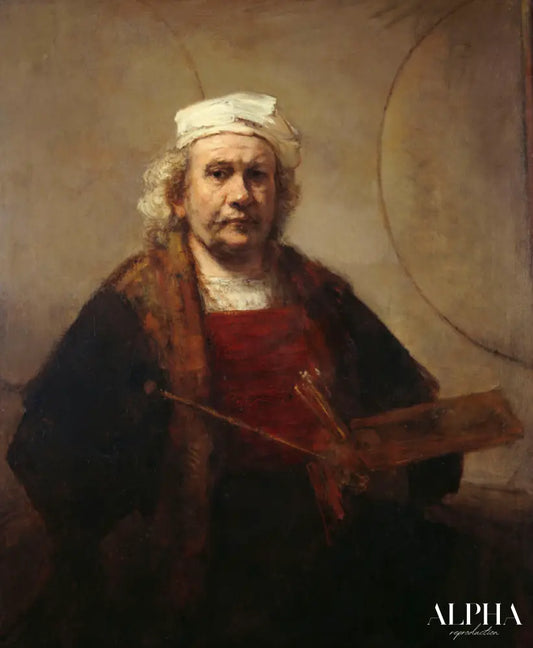 Autoportraits de Rembrandt - Rembrandt van Rijn - Reproductions de tableaux et peintures haut de gamme