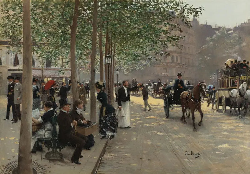 Avenue Pařízská - Jean Béraud