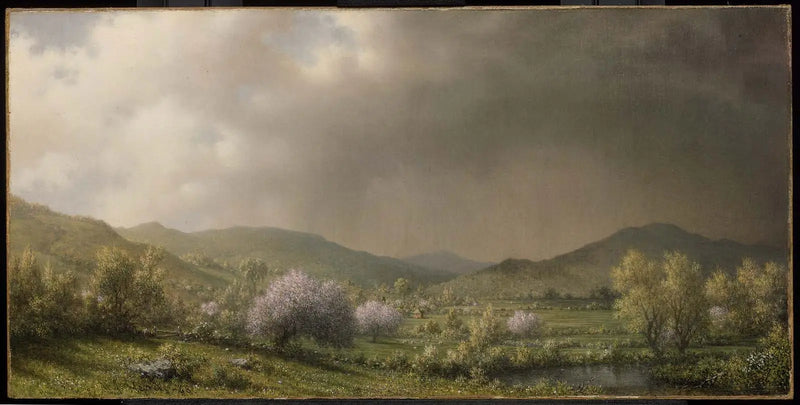 Dubnové rubové strany - Martin Johnson Heade