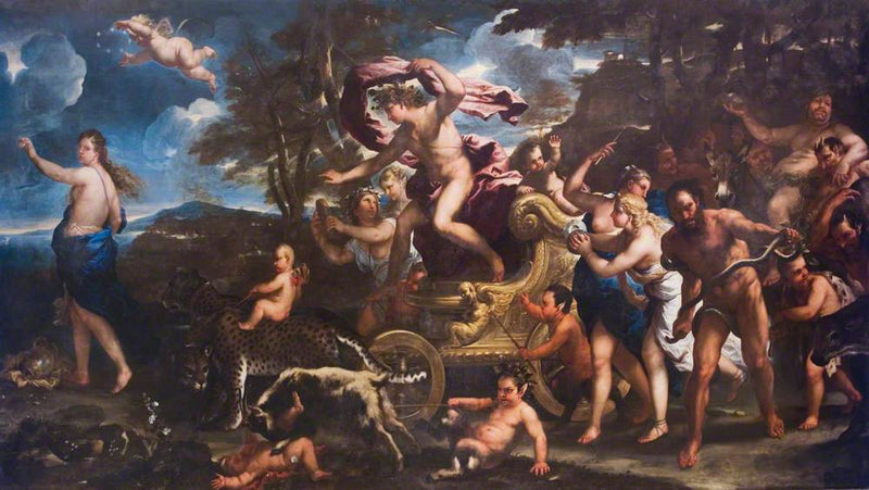 Bacchus a Ariadne - Luca Giordano