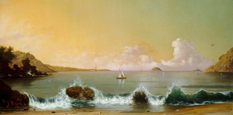Zátoka v Riu de Janeiro - Martin Johnson Heade