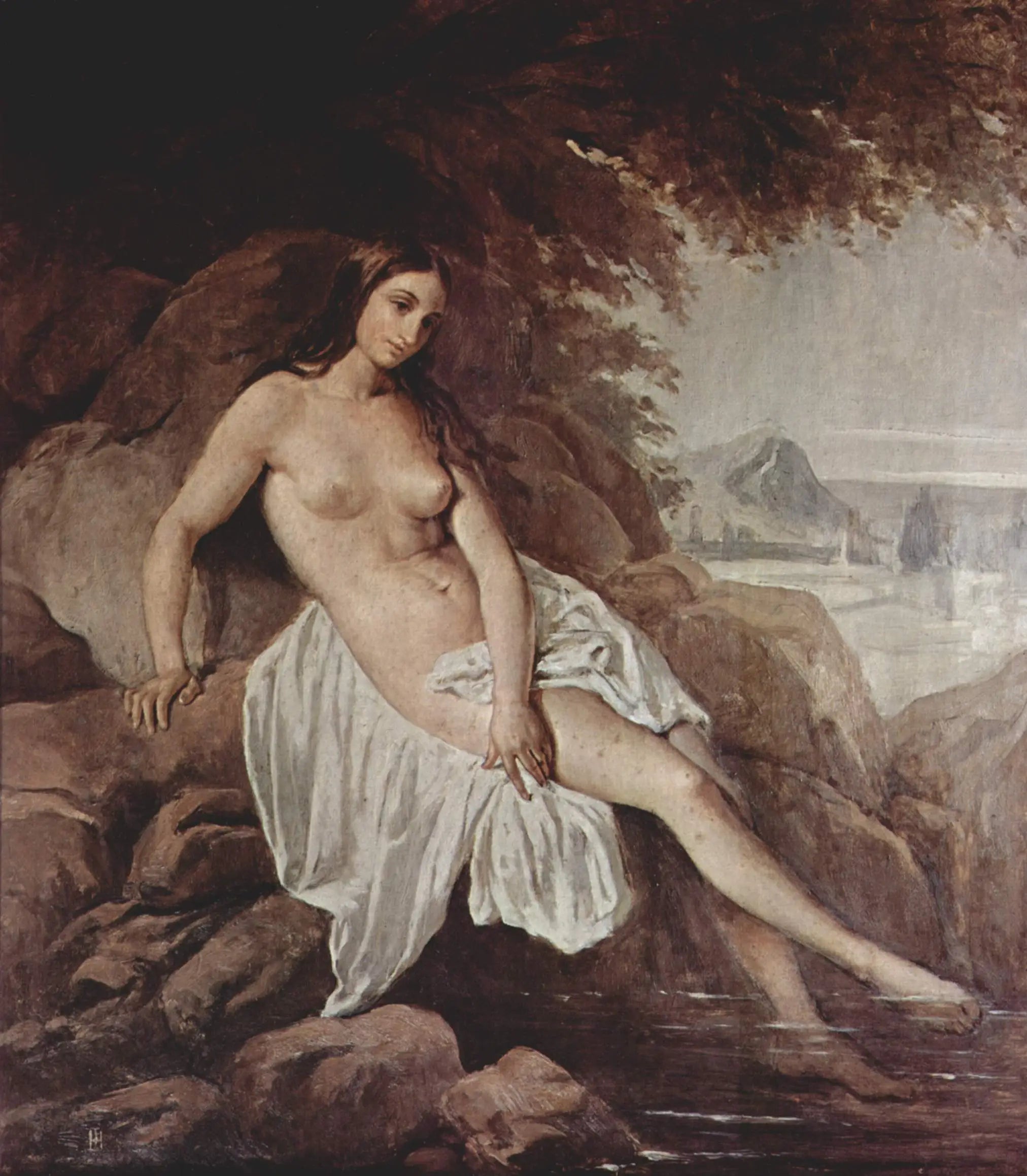 Baigneuse - Francesco Hayez - Alpha Reproduction