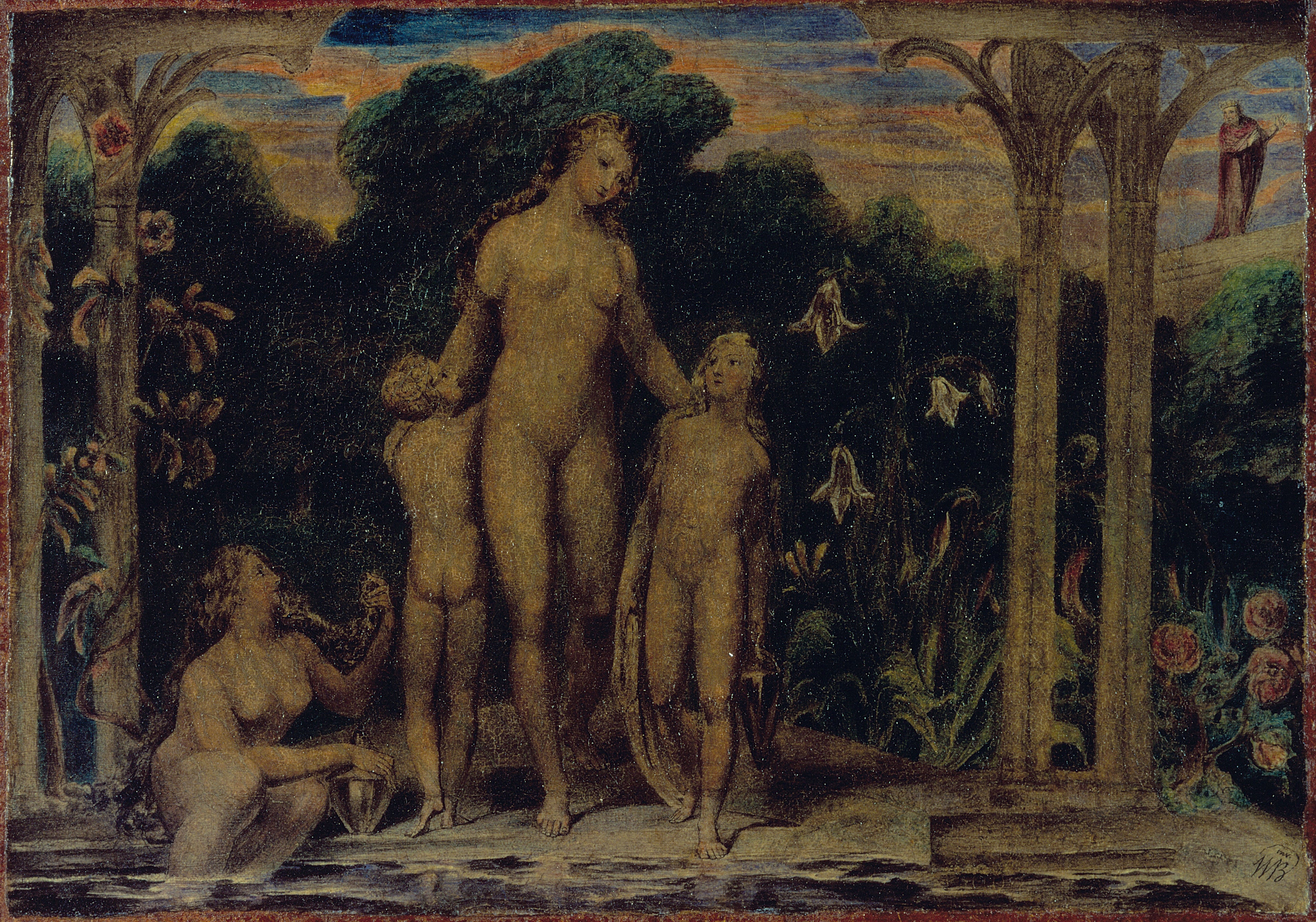 Bethsabée au bain - William Blake - Alpha Reproduction