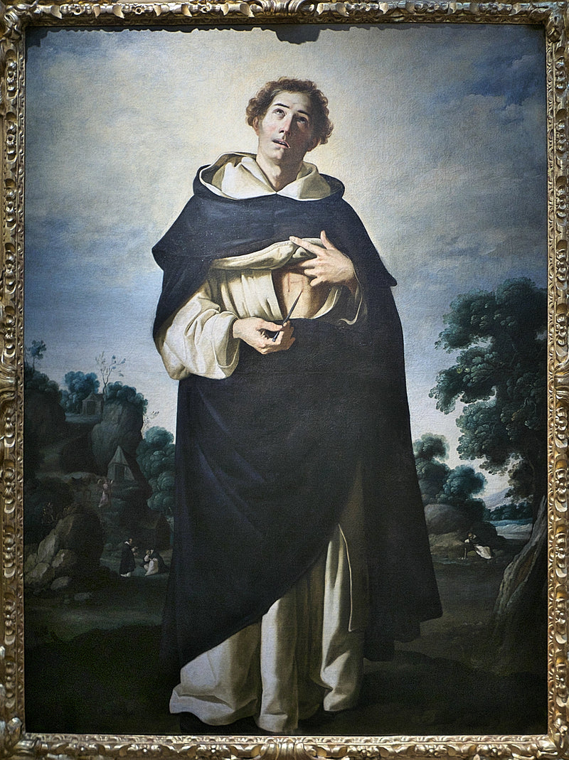 Blahoslavený Henri Suso - Francisco de Zurbarán