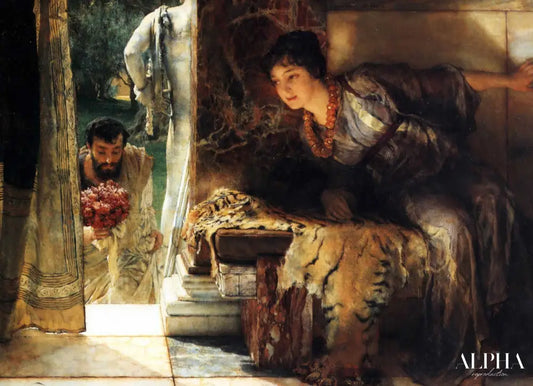 Bienvenue à nos pas - Lawrence Alma-Tadema Reproductions de tableaux à la peinture à l’huile