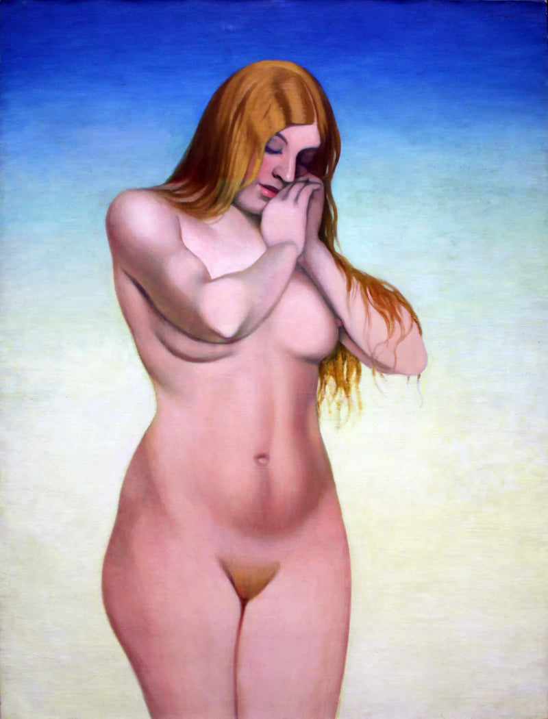 Blondýnka nahá - Félix Vallotton