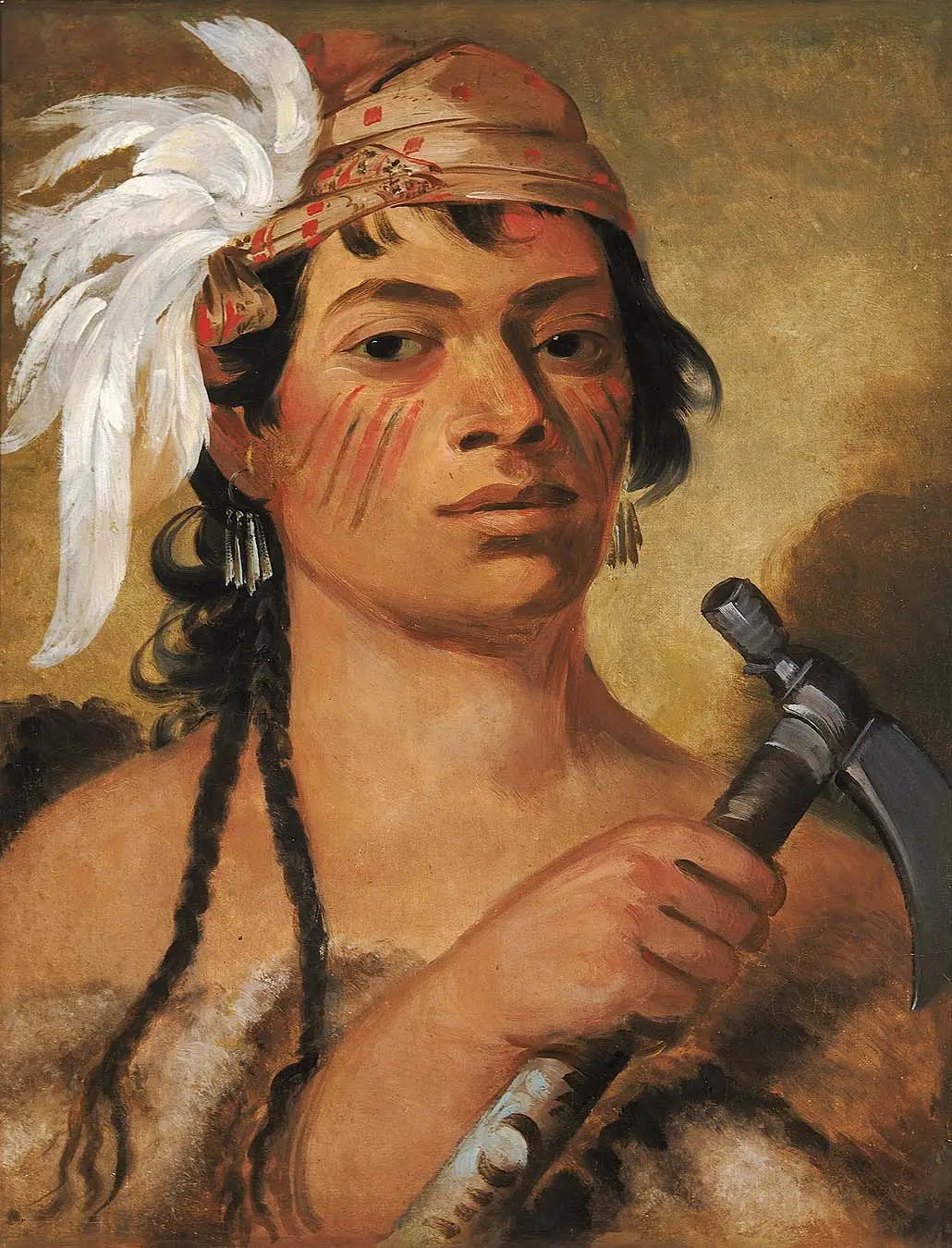 Bon chasseur un guerrier - George Catlin - Alpha Reproduction