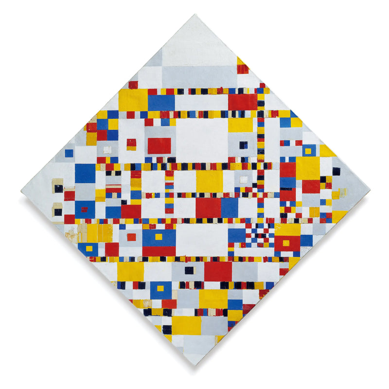 Boogie Woogie vítězství - Piet Mondrian