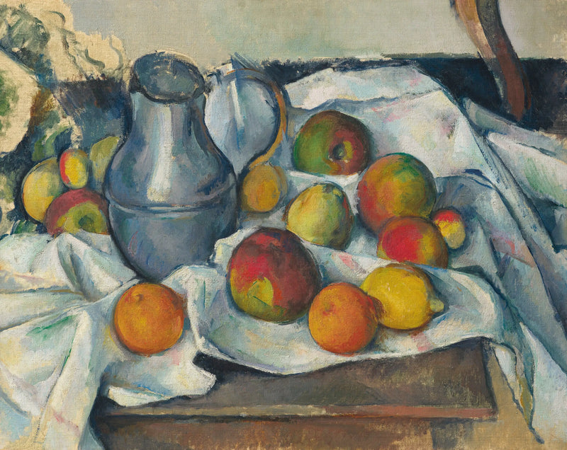 Konvice a ovoce - Paul Cézanne