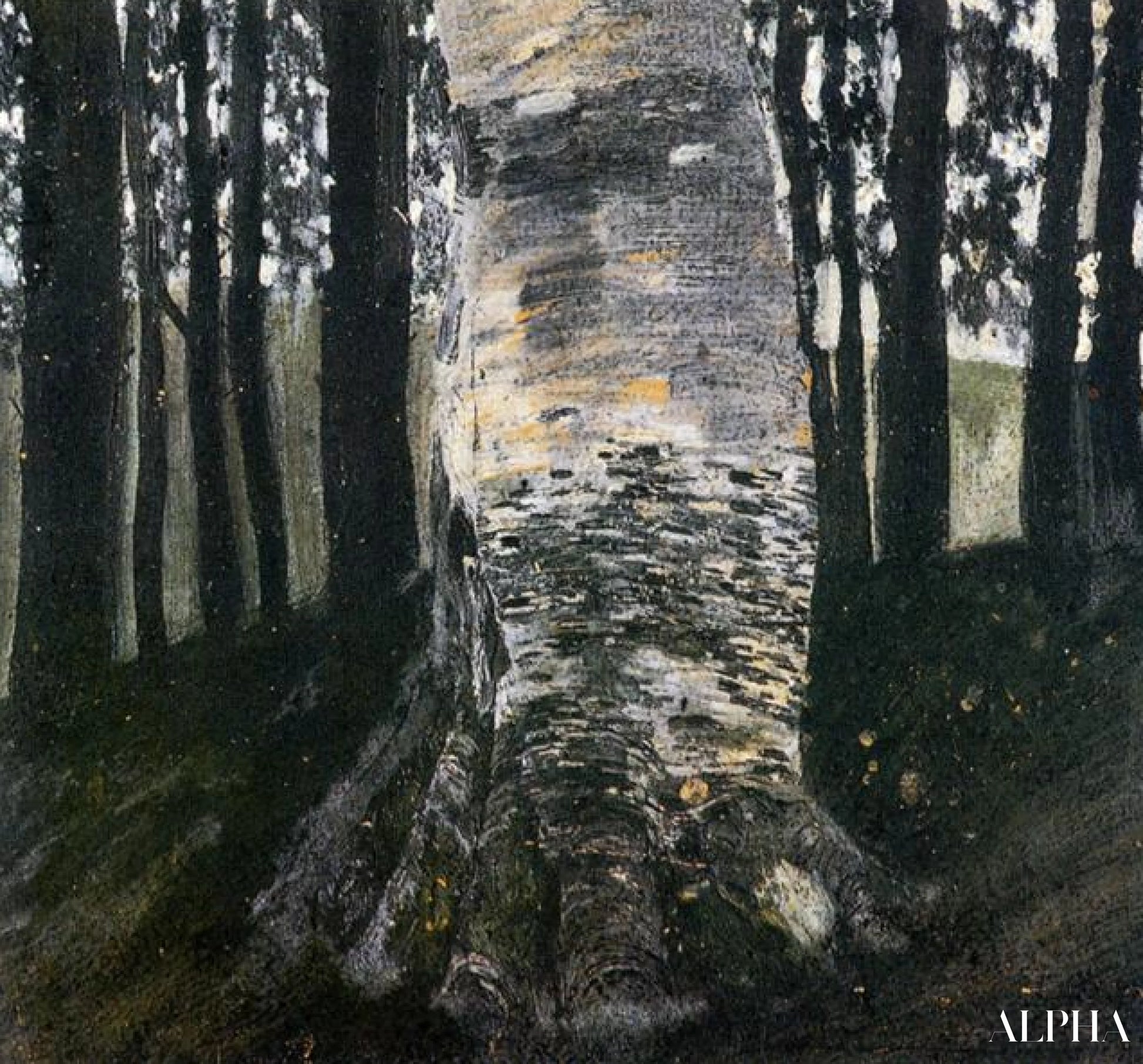 Bouleau dans une forêt - Gustav Klimt - Reproductions de tableaux et peintures haut de gamme